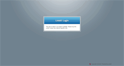 Desktop Screenshot of portal.linkit.com